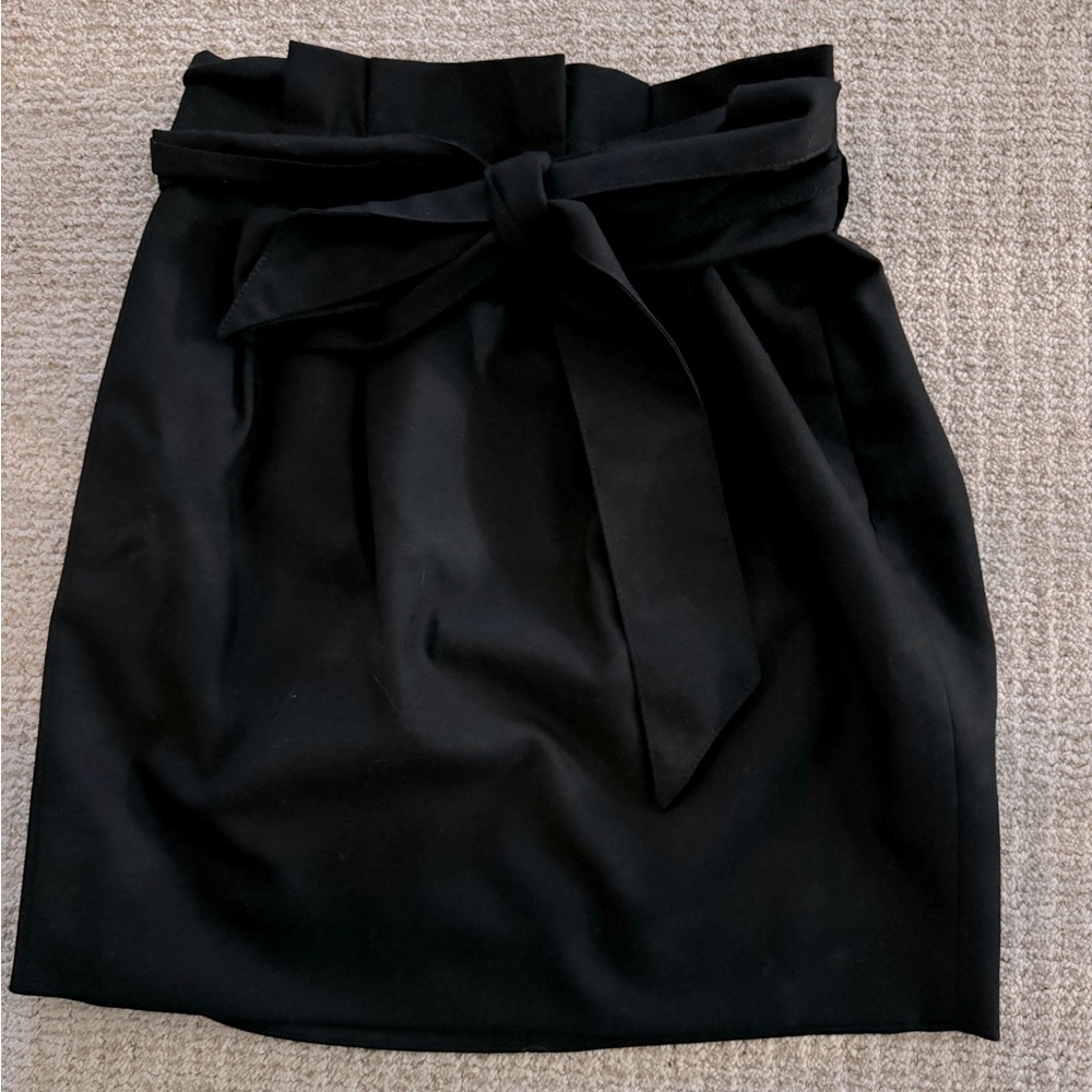 JCrew Factory mini skirt paper bag waist size 0